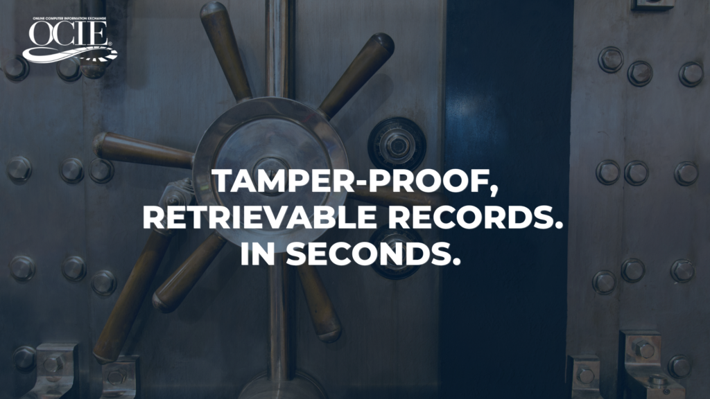 OCIE bank vault door, tamper-proof records — Why Database Migrations Go Over Budget